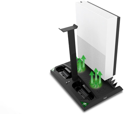 Држач и полнач iPegaза XBOX ONE, XBOX ONE X, XBOX ONE S и додатоци PG - XB007, црн