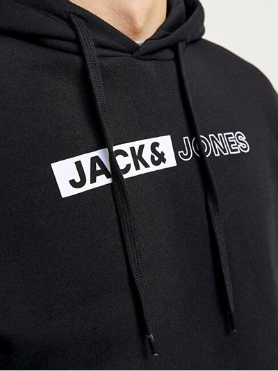 Duks për meshkuj Jack&Jones, i zi