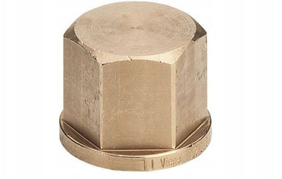 Капа женска со навој Red Brass Type 3301, 1/2", бронзена