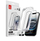 Set xhami mbrojtës Crong EasyShield, për iPhone 16e, 14, 13 dhe 13 Pro, 2 copë, me kornizë të zezë