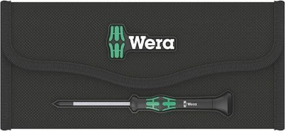 Set kaçavidash të holla Wera Kraftform Micro 12 Electronics 1, 12 copë, për elektronikë