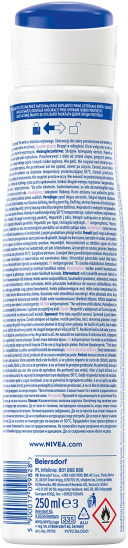 Deodorant sprej Nivea Derma Control Restore, antiperspirant, 250ml