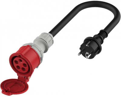 Adapter karikimi EV Platinet EV_A11C35S, 3.68kW 16A, 0.2m, gri