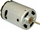 Motor universal me furça Igarashi 2738-125-GC-5, bosht i drejtë, trup metalik, argjendtë
