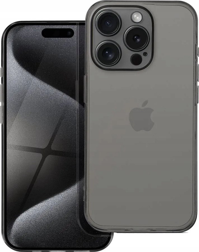 Futrollë Overlay për iPhone 12 Pro, e butë, matte, transparente e tymosme