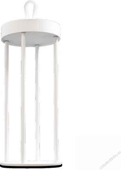 Lampë tavoline për jashtë Century Athena, LED 3000K, USB, IP54, e bardhë