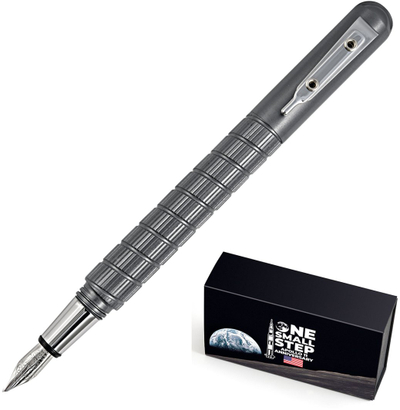Stilolaps me pendë Giuliano Mazzuoli Officina End Mill, seri speciale, metal, gri