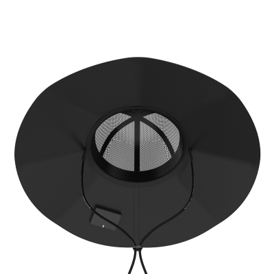 Kapelë solare EcoFlow Power Hat M-L, panele PV, USB-A USB-C, e zezë
