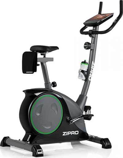 Zipro Nitro магнетен велосипед за вежбање, 115 x 59 x 145 см, 150 кг, црна / сива