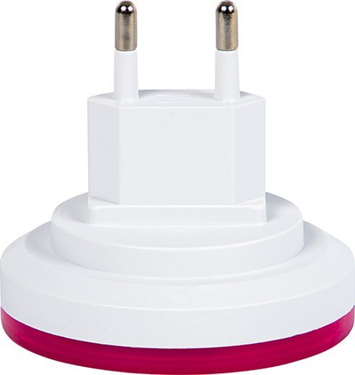 Dritë nate BLOW LED, me sensor muzgu, 0.5W, rozë