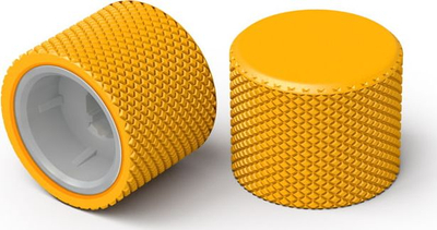 Buton rrotullues për tastierë Glorious GMMK Pro, alumini CNC, gri