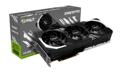 Графичка картичка Palit GamingPro GeForce RTX 4070 Ti Super, 16GB GDDR6X, PCIe 4.0, црна