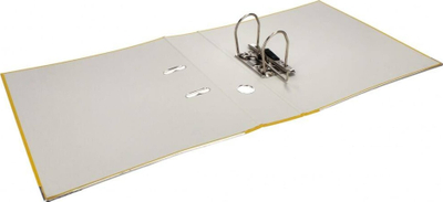 Dosje klasore Starpak Binder A4, shpinë 75mm, skaje metalike, e verdhë