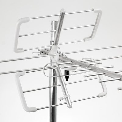 Antena DVB T T2 Spacetronik EOS L Combo, pasive, me filtër LTE, e bardhë
