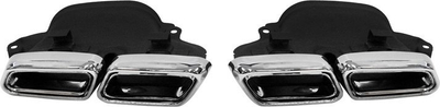 Silencues fundor Mercedes W212, 285x80mm, hyrje 160x100mm, gri