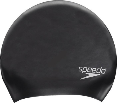 Kapelë noti Speedo Long Hair, silikon, për flokë të gjatë, e bardhë
