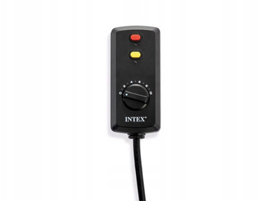 Filtrim rëre për pishinë Intex QX2600, sistem uji me kripë, për pishina të mëdha, gri