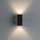 Aplik muror Paulmann Flame, 2x LED, 12.8cm, antracit