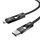 Kabllo karikimi BlitzWolf BW-HDC7 4-in-1, 240W, 1.2m, i zi