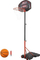 Set basketbolli XQ Max me lartësi të rregullueshme, portativ, deri në 2.5 m, i zi me të kuqe