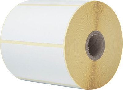 Etiketa vetëngjitëse Brother BDE-1J050102-102, 102 x 50 mm, direct thermal, të bardha