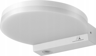 Lampë muri e jashtme Maclean MCE346W, LED 15W, IP65, e bardhë