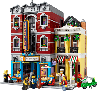 Set LEGO Icons Jazz Club 10312, model për me ndërtu, shumëngjyrësh