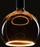 Llambë LED SEGULA Floating Globe G200, E27, 5W, xham transparent