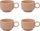 Set filxhanësh espresso Secret de Gourmet Retro, 4 copë, 100 ml, ngjyrë bezhë