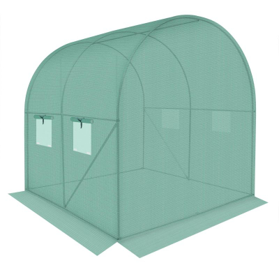 Serë tunel Saska Garden Greenhouse, 200x200x200 cm, jeshile