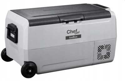Портабилен фрижидер со компресор ChefOne IceBox T36, 36L, 12/24V и 100–240V, сив