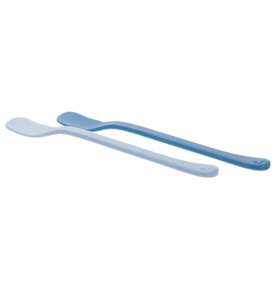 Set lugësh të sheshta për bebe Akuku, 2 copë, blu