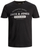 Maicë Jack & Jones JJEJEANS Slim Fit, e zezë