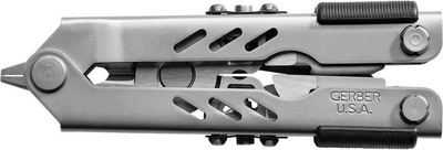 Multimjetës Gerber Compact Sport Multi-Plier 400 Needlenose 5500, çelik inoks, pincë që hapet me një dorë, ngjyrë argjendi