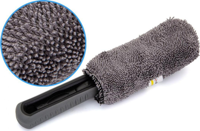 Set pastrimi makine Dunlop Car Microfiber Polish, 9 pjesë, mikrofibër, verdhë gri