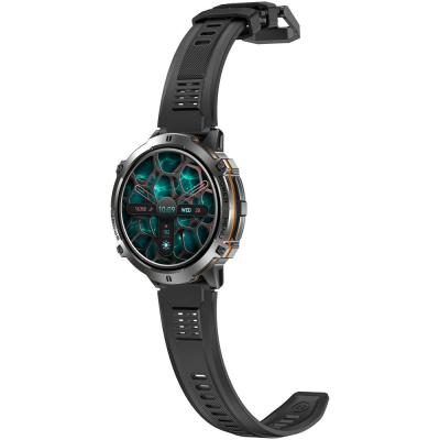 Ore inteligjente Gravity GT42 1, me ekran 1.73" AMOLED, IP67, e zezë