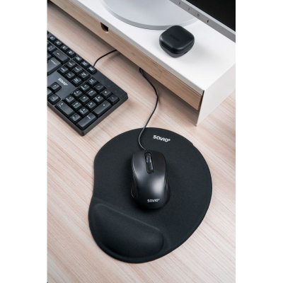 Tastierë SAVIO KB-01, me kabllo, USB, e zezë