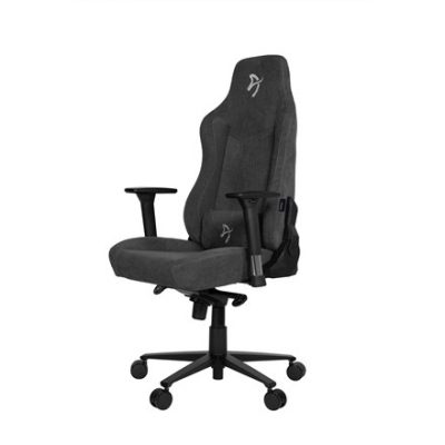 Karrige gaming Arozzi Vernazza, ergonomike, material tekstil, gri me të zezë