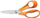 Gërshërë kuzhine Fiskars Classic, 18 cm, me dhëmbëza, portokalli