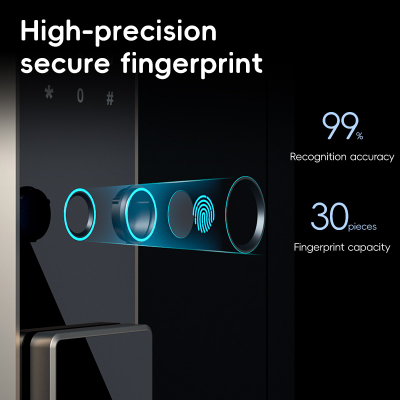 Deli Kasaforte Elektrike Fingerprint 450Mmx320Mmx380Mm T596