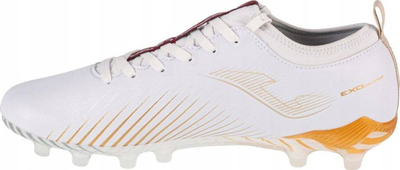 Këpucë futbolli Joma Propulsion Cup 2402 FG, për fushë natyrale, të lehta, të bardha me të artë