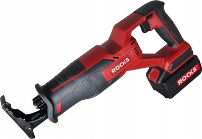 Sharrë reciproke Rooks AQ-one, 20V, 1x4.0Ah, e kuqe me të zezë