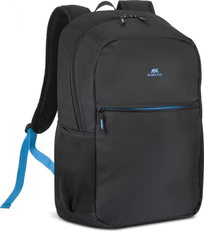 Çantë shpine RIVACASE Regent 8069, për laptop 17.3", poliester, e zezë