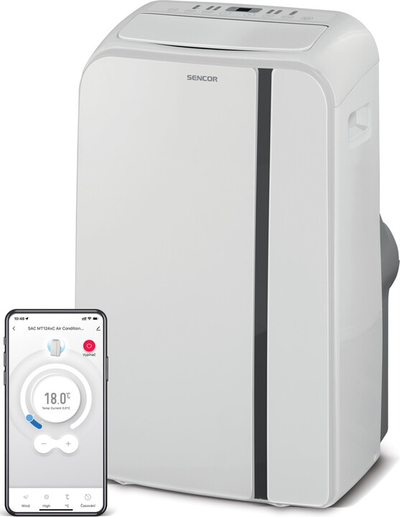 Kondicioner i lëvizshëm me WIFI SENCOR SAC MT1240C