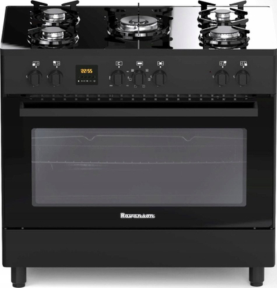 Shporet Ravanson KWGE-K90, 5 vatra, 90 cm, 105L, i zi