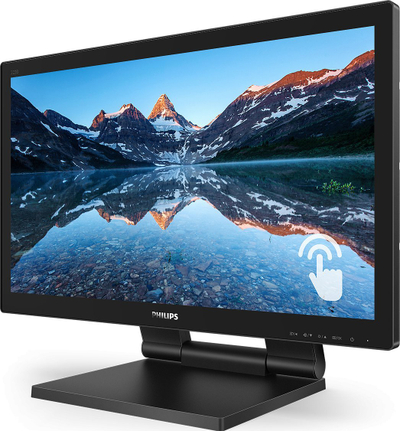 Monitor Philips B Line 222B9TA, 21.5", Full HD, ekran me prekje, i zi