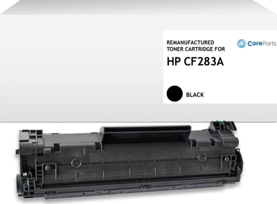 Toner printeri CoreParts HP CF283A, lazer, i zi