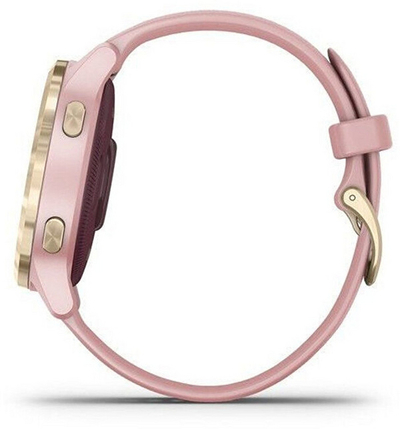 Orë e mençur Garmin VívoActive4S Light Gold / Pink 010-02172-33
