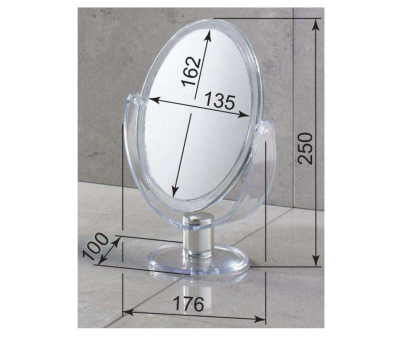 Стоечко огледало за маса Pasmaja Freestanding, транспарентно