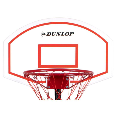 Shtyllë basketbolli Dunlop, lartësi 165‑205 cm, bazë me ujë, e zezë